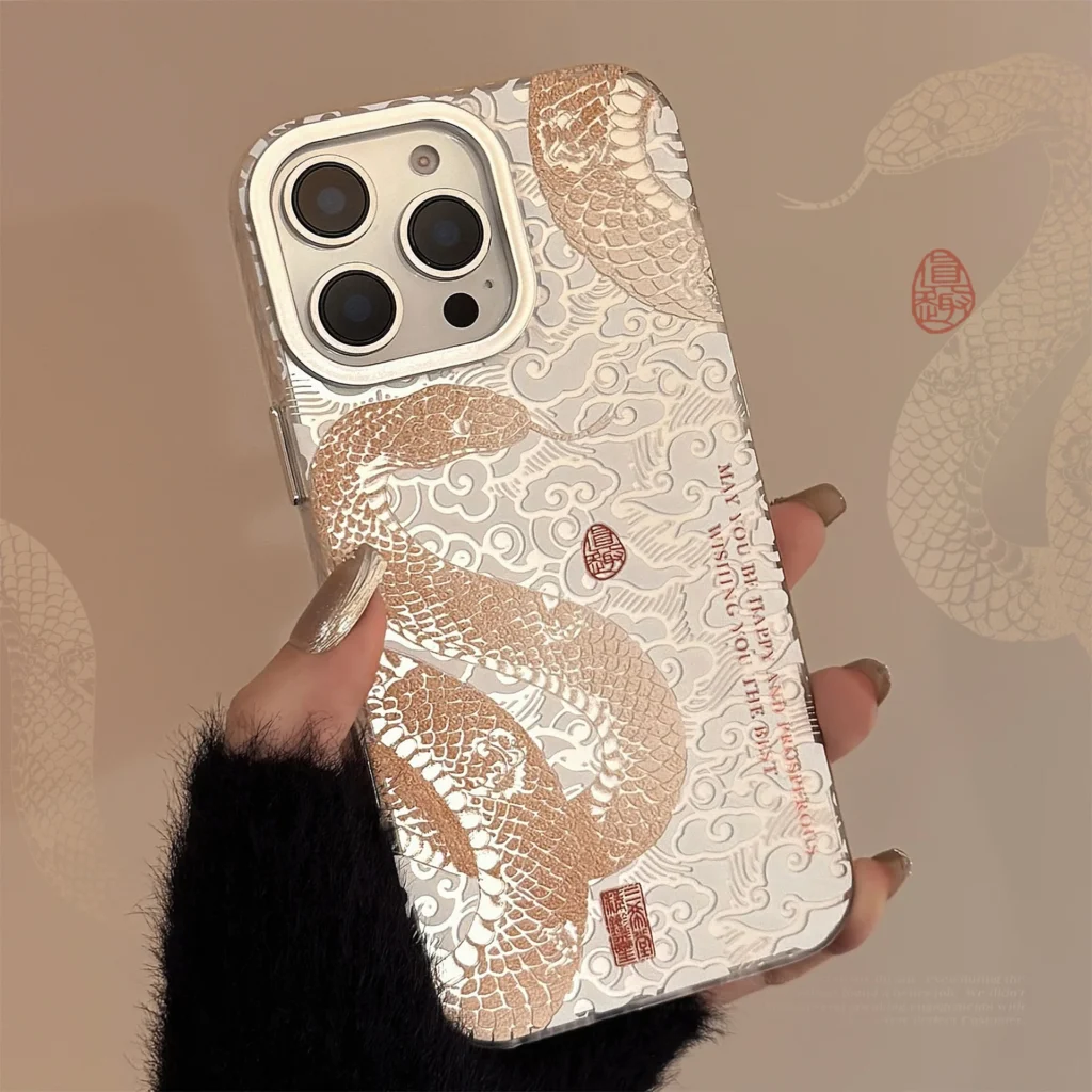 Buy Best Iphone Case 3D snake phone case for iphone 15 16 pro max plus