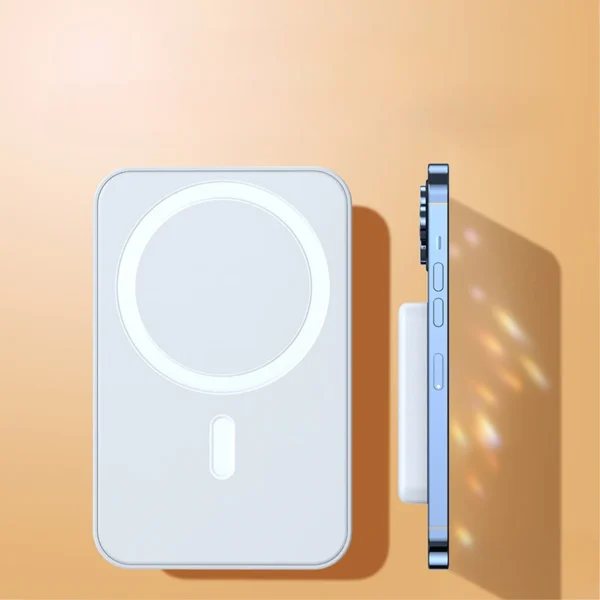 Original 1:1 Magsafe 50000mAh Magnetic Wireless Power Bank 15W Fast Charge External Battery, Charger for iPhone 13 14 15 Series - Image 2